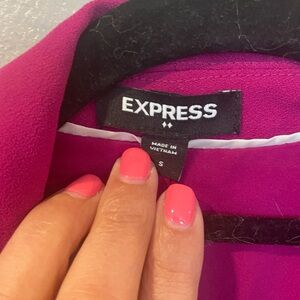 Express Magenta Blazer